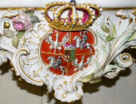 Герб польских королей Августа II Сильного и Августа III